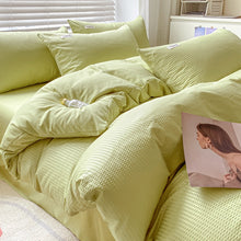 Load image into Gallery viewer, Brushed Waffle Four Piece Comforter Set