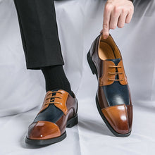 Load image into Gallery viewer, Business Formal Wear Casual Square Toe Large Size Leather Shoes