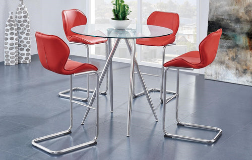 COUNTHER HEIGHT 5PCS DINING SET