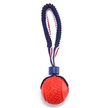 Load image into Gallery viewer, Interactive Dog Toy Ball Interactive Teether With Rope Dog Ball Pet Supplies Chewing Ball Training For Living Room Lake Beach Pets Products