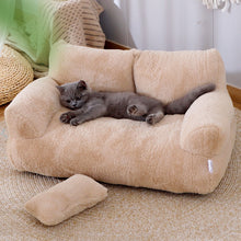 Load image into Gallery viewer, Luxury Cat Bed Sofa Winter Warm Cat Nest Pet Bed For Small Medium Dogs Cats Comfortable Plush Puppy Bed Pet Supplies