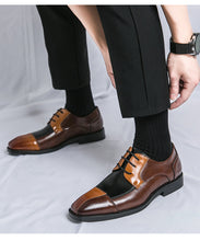 Load image into Gallery viewer, Business Formal Wear Casual Square Toe Large Size Leather Shoes