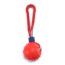 Load image into Gallery viewer, Interactive Dog Toy Ball Interactive Teether With Rope Dog Ball Pet Supplies Chewing Ball Training For Living Room Lake Beach Pets Products