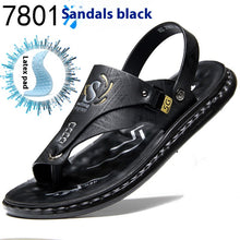 Load image into Gallery viewer, Men&#39;s Fashion Latex Soft Bottom Flip Sandals