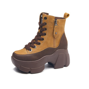 Retro Small Casual Short Boots For Women