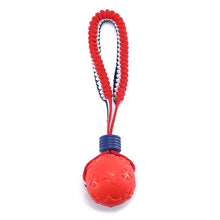 Load image into Gallery viewer, Interactive Dog Toy Ball Interactive Teether With Rope Dog Ball Pet Supplies Chewing Ball Training For Living Room Lake Beach Pets Products