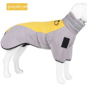 Waterproof winter dog coat