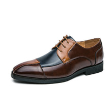 Load image into Gallery viewer, Business Formal Wear Casual Square Toe Large Size Leather Shoes