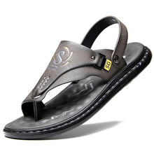 Load image into Gallery viewer, Men&#39;s Fashion Latex Soft Bottom Flip Sandals