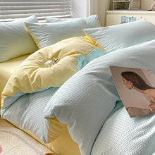 Load image into Gallery viewer, Brushed Waffle Four Piece Comforter Set