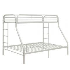 ACME TRITAN WHITE FINISH TWIN XL/QUEEN BUNK BED