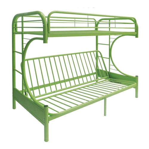 ACME ECLIPSE GREEN FINISH TWIN/FULL FUTON BUNK BED