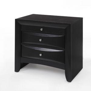 ACME TIRREL BLACK BEDROOM SET (4 PC)