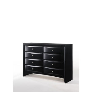 ACME MANJOT BLACK BEDROOM SET (5 PC)