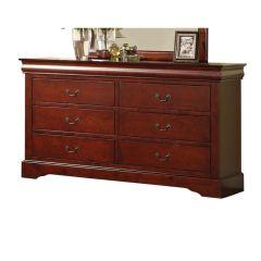 ACME LOUIS PHILIPPE III CHERRY DRESSER