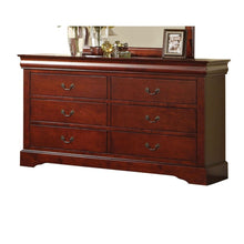 Load image into Gallery viewer, ACME LOUIS PHILIPPE III CHERRY BEDROOM SET (5 PC)