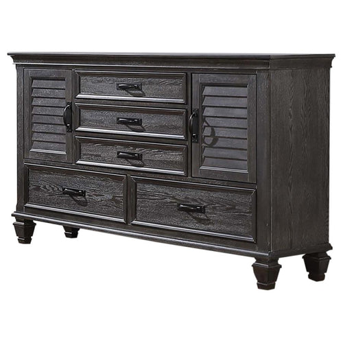 COASTER FRANCO WEATHERED SAGE DRESSER