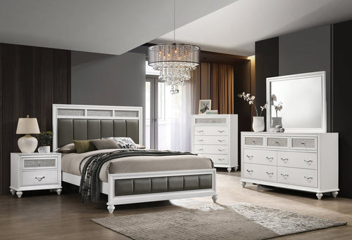 COASTER BARZINI BEDROOM SET (5 pc)