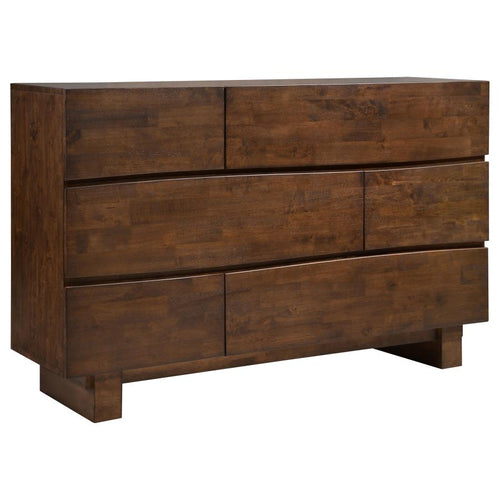 COASTER GENEVIEVE DARK BROWN DRESSER