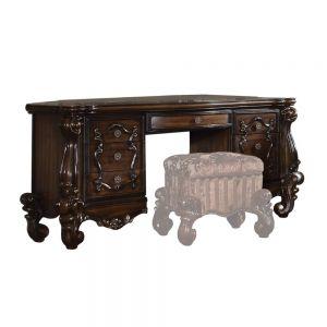 ACME VERSAILLES CHERRY OAK FINISH VANITY DESK