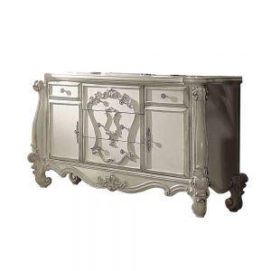 ACME VERSAILLES VINTAGE GRAY BEDROOM SET (4 PC)