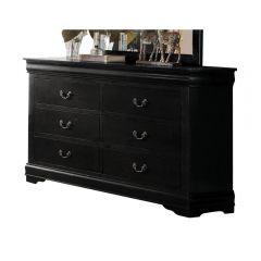 ACME LOUIS PHILIPPE BLACK DRESSER