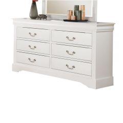 ACME LOUIS PHILIPPE III WHITE DRESSER