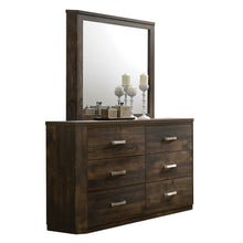 Load image into Gallery viewer, ACME ELETTRA RUSTIC WALNUT MIRROR