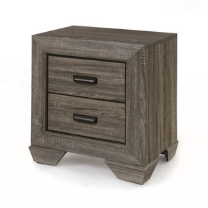 ACME LYNDON WEATHERED GRAY GRAIN BEDROOM SET (5 PC)