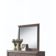 ACME LYNDON WEATHERED GRAY GRAIN MIRROR