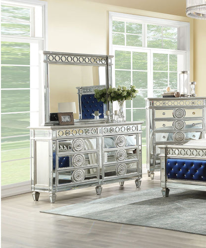 ACME VARIAN MIRRORED DRESSER