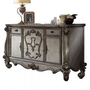 ACME VERSAILLES ANTIQUE PLATINUM DRESSER