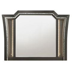 ACME KAITLYN METALLIC GRAY MIRROR (LED)