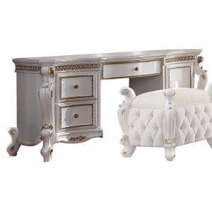 ACME PICARDY ANTIQUE PEARL VANITY DESK