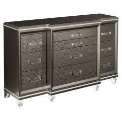 ACME SADIE DARK CHAMPAGNE DRESSER