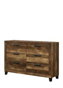 ACME MORALES RUSTIC OAK FINISH DRESSER