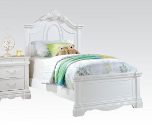 ACME ESTRELLA WHITE FINISH FULL BED