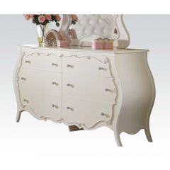 ACME EDALENE PEARL WHITE FINISH DRESSER