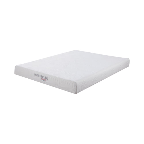 COASTER BEDROOM KEEGAN QUEEN MEMORY FOAM MATTRESS WHITE