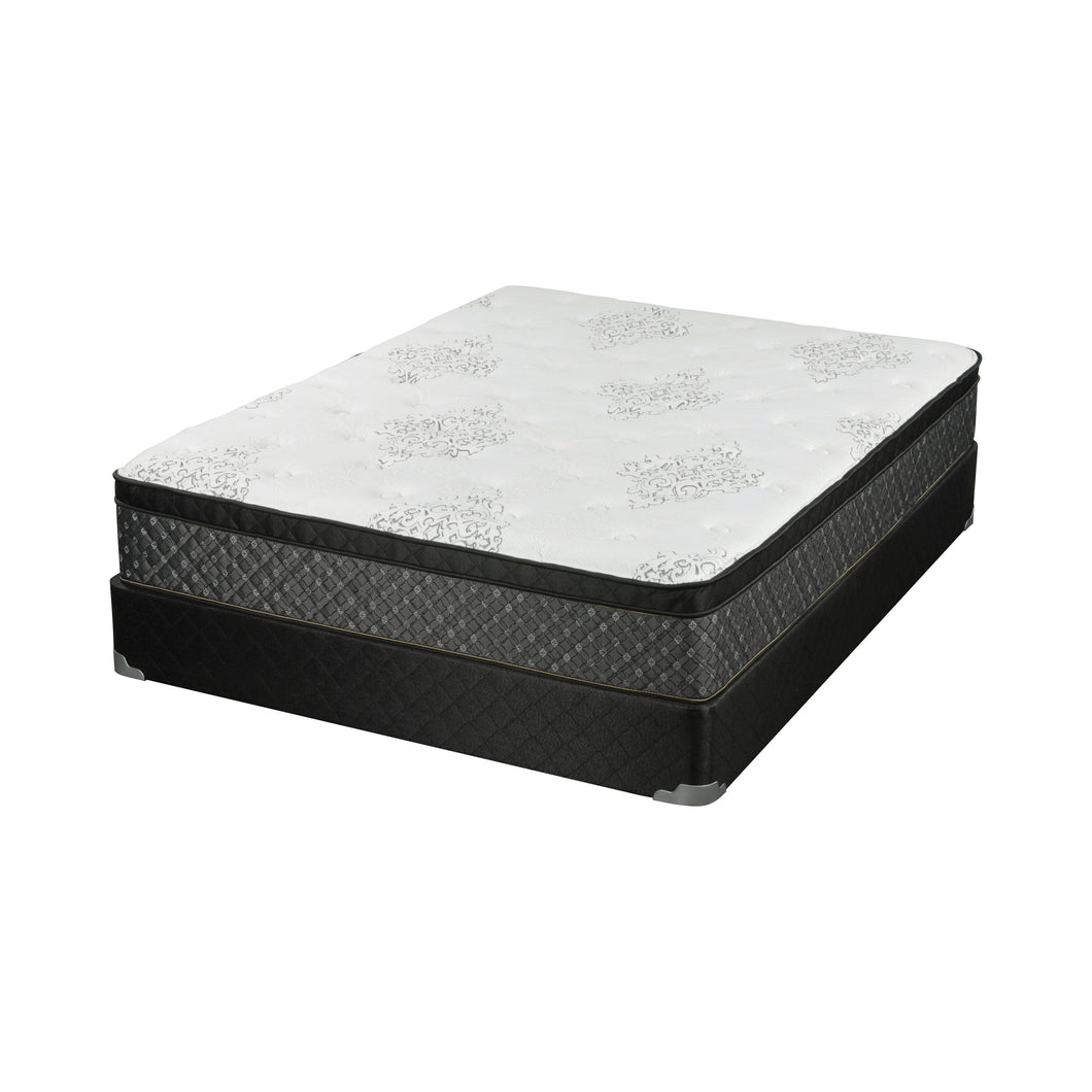 COASTER BEDROOM ASPEN FULL MATTRESS WHITE AND BLACK