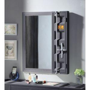 ACME CARGO GUNMETAL FINISH VANITY MIRROR