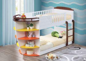 ACME NEPTUNE WHITE & CHOCOLATE FINISH TWIN/TWIN BUNK BED