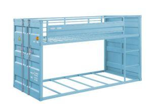 ACME CARGO AQUA FINISH TWIN/TWIN BUNK BED