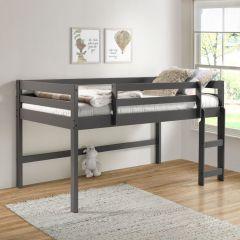 ACME LARA GRAY FINISH TWIN LOFT BED