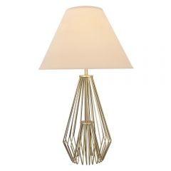 ACME MASUMI GOLD FINISH TABLE LAMP