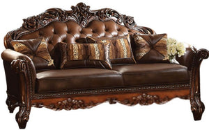 ACME VENDOME CHERRY LIVING-ROOM SET (5 PC)