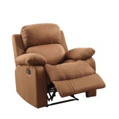 ACME PARKLON CHOCOLATE MICROFIBER MOTION RECLINER