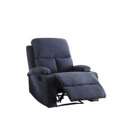 ACME ROSIA BLUE VELVET MOTION RECLINER