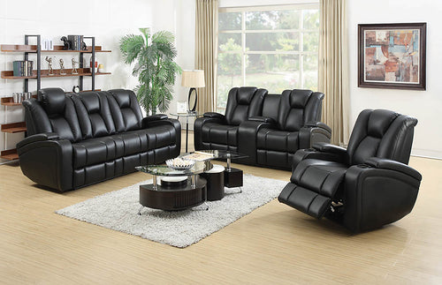 COASTER LIVING-ROOM 3PC (SOFA + LOVESEAT + RECLINER)