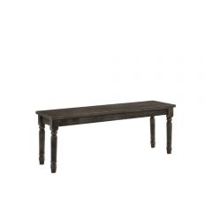 ACME CLAUDIA II WEATHERED GRAY FINISH BENCH